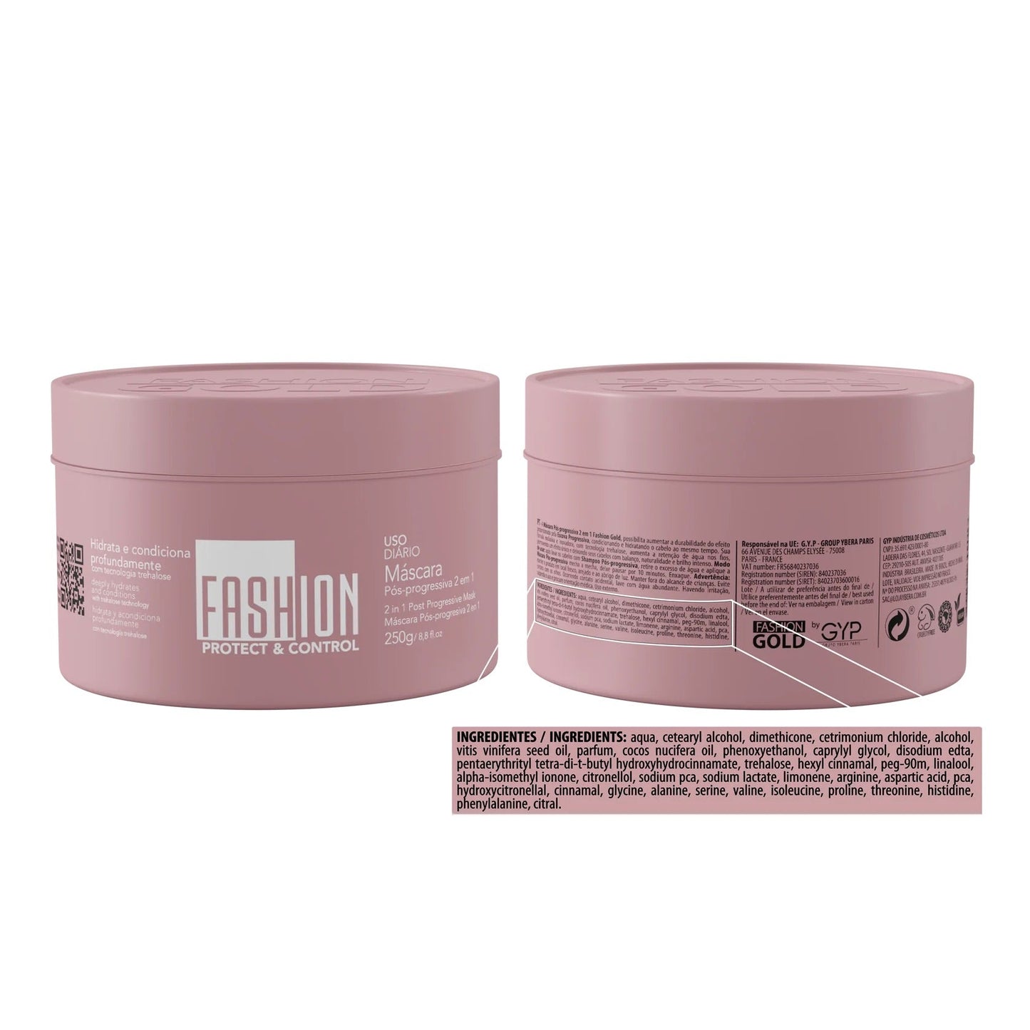 Fashion Gold - Protect & Control Mask (250 gr)