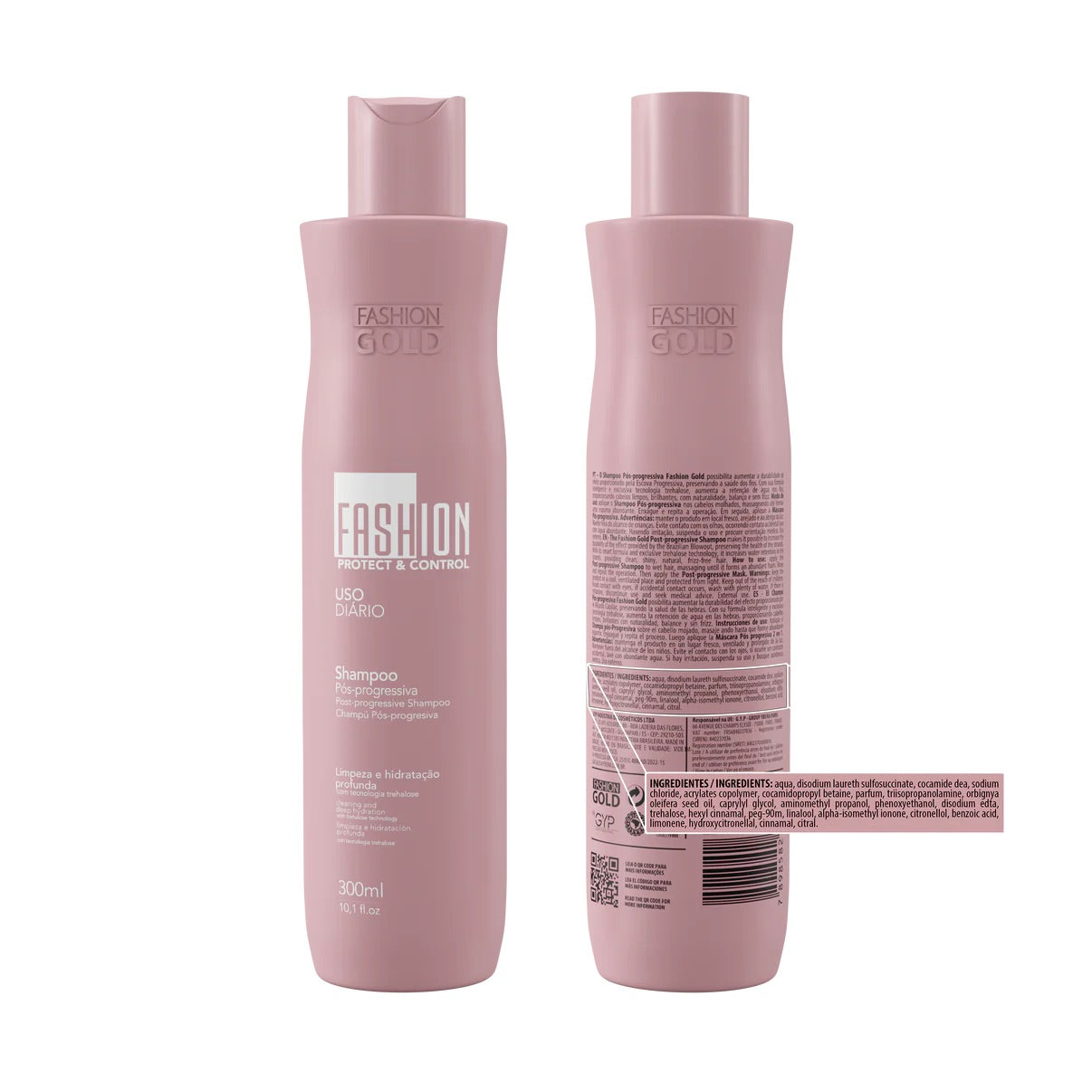 Fashion Gold Shampoo - Protect & Control - 300ml