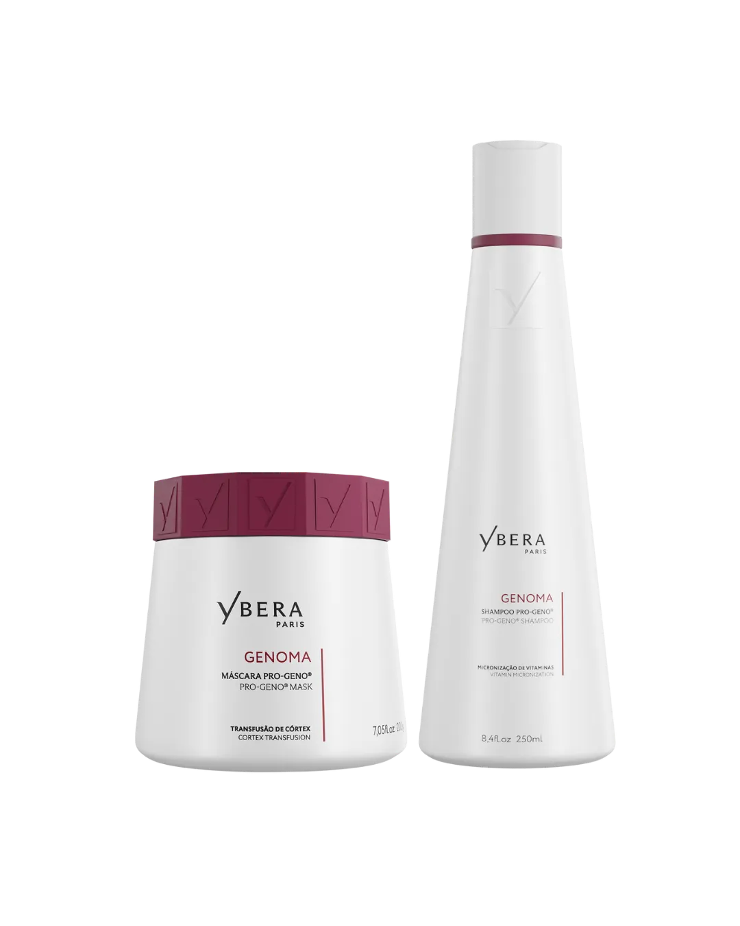 Genoma PRO-GENO® - Kit Shampoo 250ml + Máscara 200gr