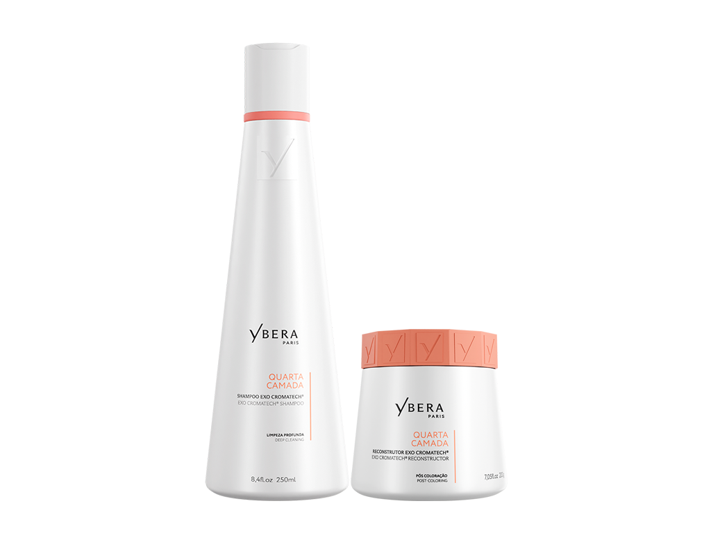 Quarta Camada EXO CROMATECH® - Kit Shampoo 250ml + Máscara 200gr