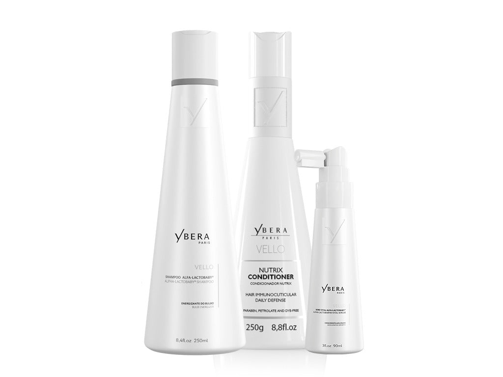 Kit Vello - Shampoo + Conditioner 250 ml + Serum 90 ml